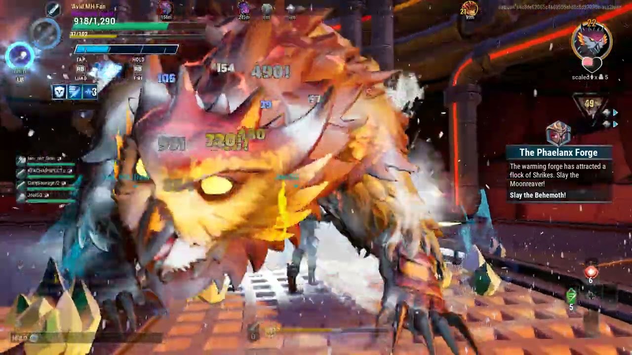 Dauntless but I fight the hardest non-keystone behemoth