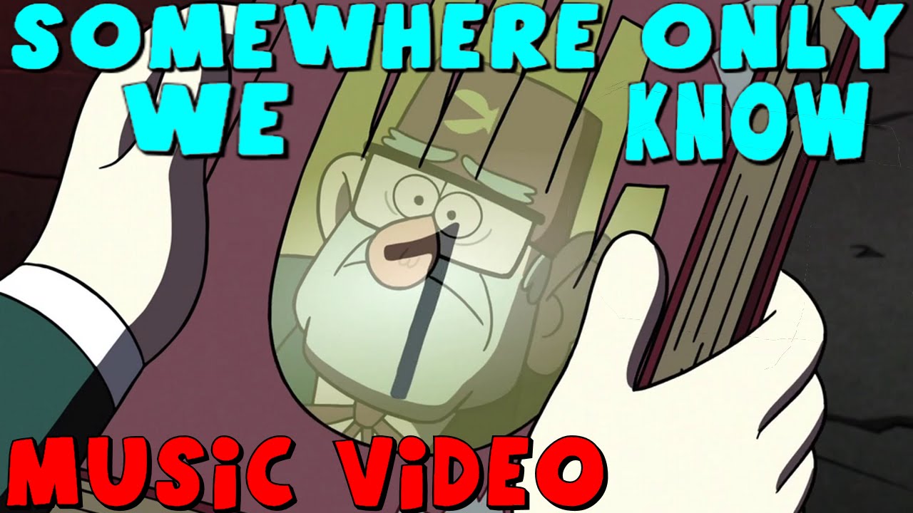 awesome oscillator Gravity Falls: Somewhere Only We Know - Music Video
