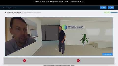 Mantis Vision Real-Time Live Volumetric Streaming