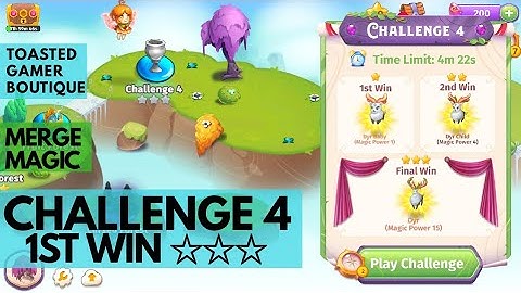 Merge Magic Challenge 4 • 3m11s On 1st Win ☆☆☆