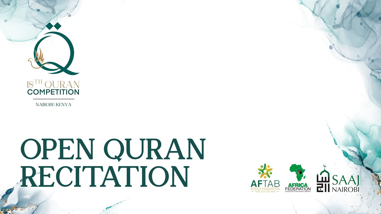 QC-18 | GENTS OPEN QURAN RECITATION | DAY 2 - SESSION 1