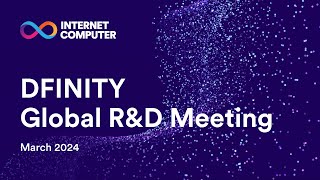 Celebrity Global R&D March 2024 - Decentralized AI, Developer Experience, Canister Logging & zCloak Network Wealth