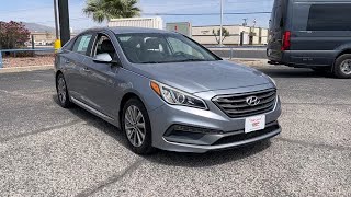 2016 Hyundai Sonata El Paso, Las Cruces, Alamogordo, Ruidoso, Carlsbad RU109112D