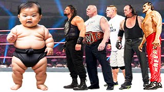 Baby Sumo Vs Roman Reigns Brock Lesnar John Cena The Undertaker The Great Khali