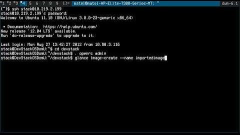 Xen VHD to OpenStack - Part 2. - Create Glance Image