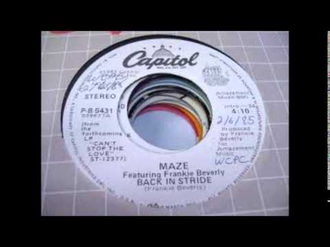 Frankie Beverly and Maze 'Back in Stride' Philly Pitch Black Band Way