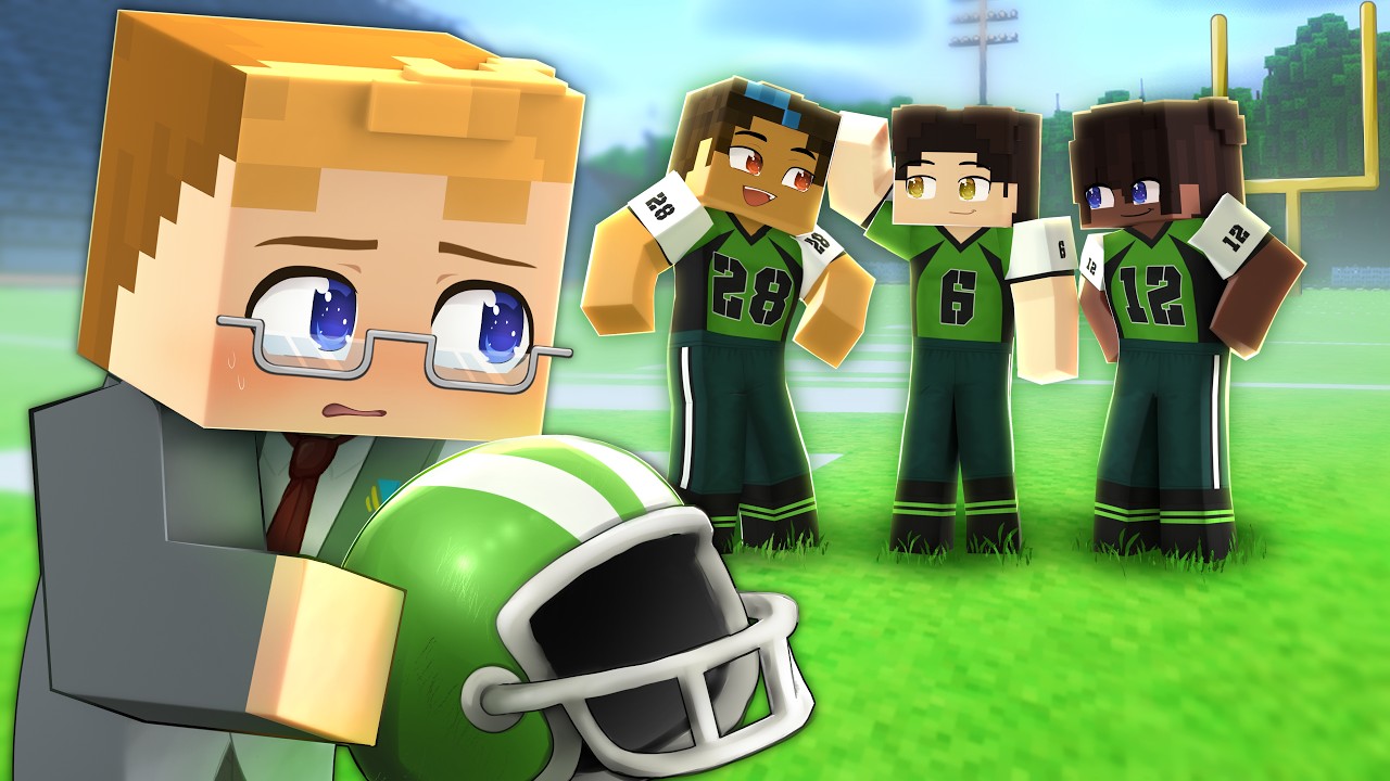 JOINING The FOOTBALL TEAM For My CRUSH?? • HAYTIDE HIGHSCHOOL EP 3 (remake)