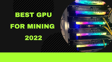 Best GPU for mining Ethereum in 2022 | NVIDIA RTX 3090 vs 3070 vs A6000 vs A5000 vs A4000 benchmark