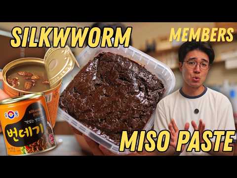 I Put Silkworms in Miso to Make it More Umami
