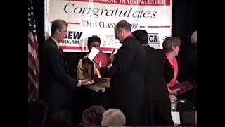 Shawns 2003 IBEW Electrician Apprenticeship Graduation in San Diego