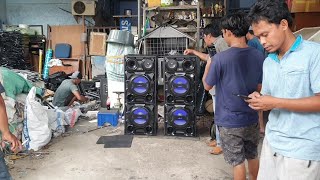 Test Outdoor Power Max Speaker DAT DS122 DW Versi 2 Mic Wireless Bass Paling Top Paling GLEER