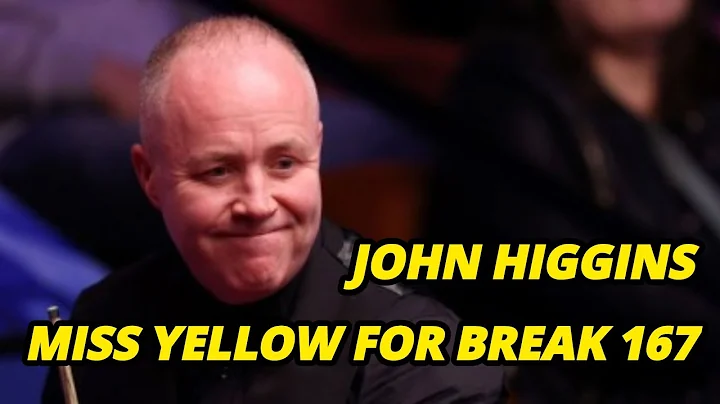 John Higgins comes up short in pursuit of ‘golden ball’ 167 break in Saudi Arabia