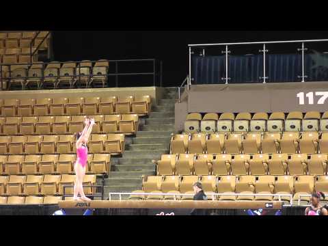 Katelyn Ohashi - Balance Beam - 2013 AT&T American Cup Podium Training