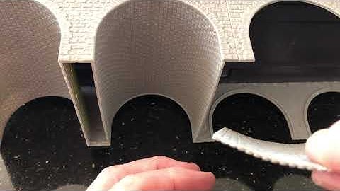 Faller 120465 viaduct bridge construction Part 2 of 2