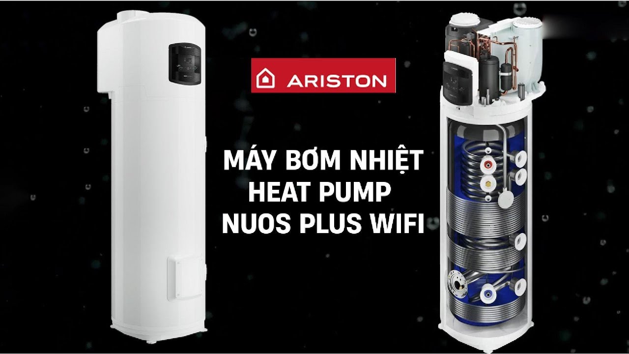 Ariston NUOS PLUS WIFI 250 lít giá rẻ nhất! Máy nước nóng bơm