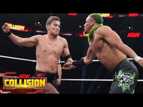 Kazuchika Okada vs Myron Reed \u002D AEW International Title MATCH HIGHLIGHTS | AEW Collision, 4/11/26