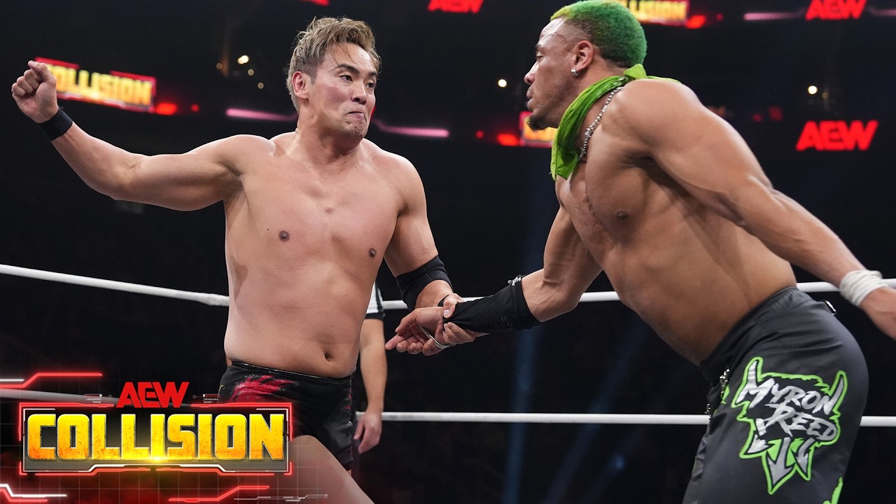 Kazuchika Okada vs Myron Reed - AEW International Title MATCH HIGHLIGHTS | AEW Collision, 4/11/26