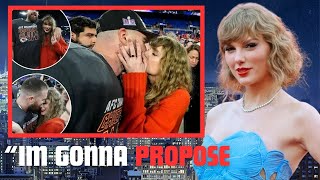 Travis Kelce shares his Valentine's Day plans with Taylor Swift