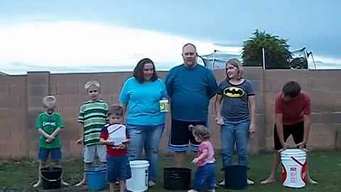 Williams Ice Bucket Challenge for Leslie Conway