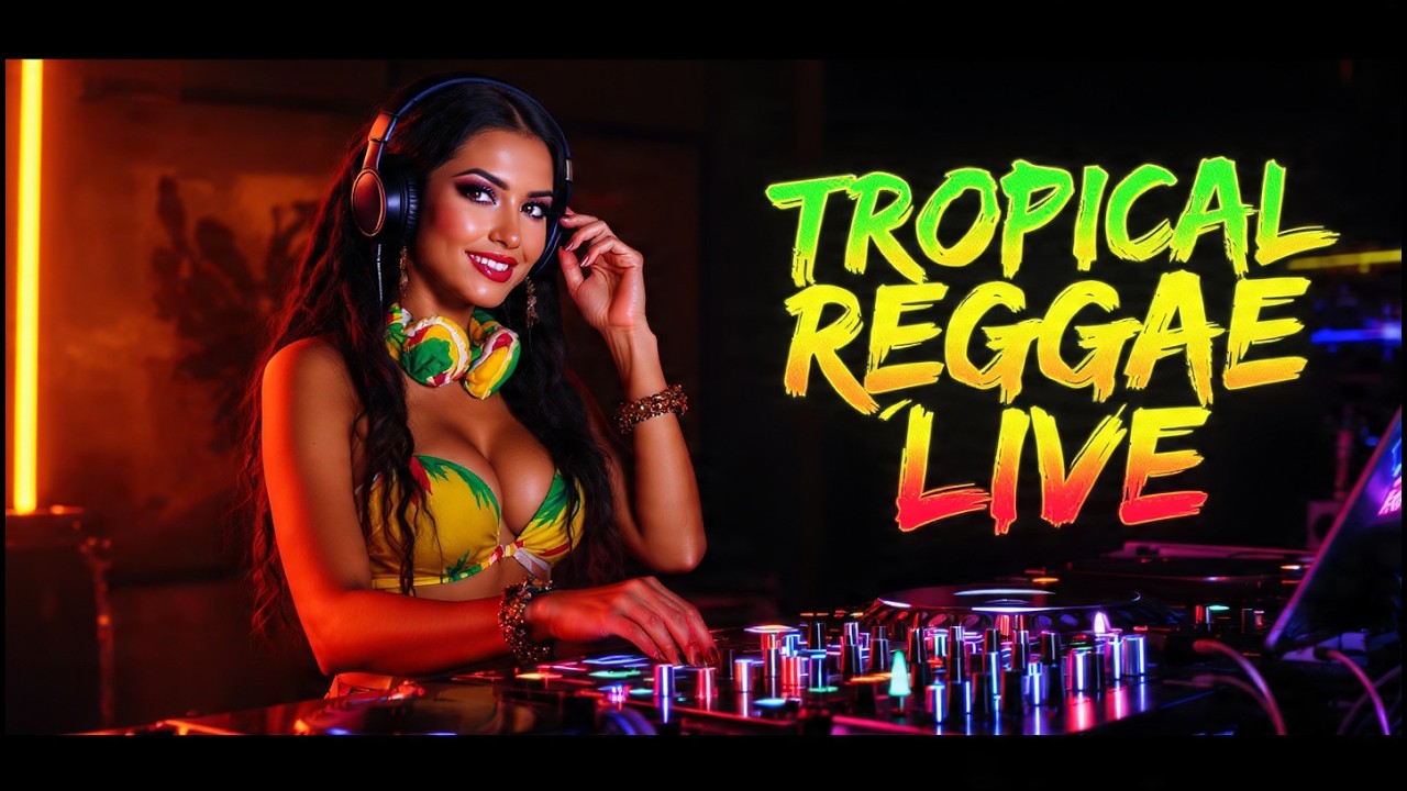 All Day Reggae Chill Live ☀️ Smooth Roots Reggae, Dub & Tropical Cafe Atmosphere