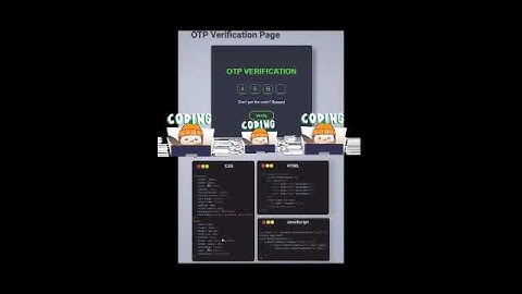 Otp verification code ….                            #explore #coding #viral #shortvideo #video