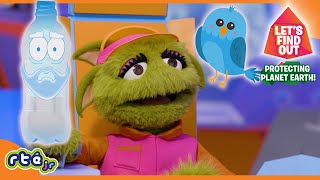 🌍 Earth Day Special | Season 3 Let's Find Out | FULL EPISODES | Plastic 🛍️ & Birds 🐦 |@RTEjr