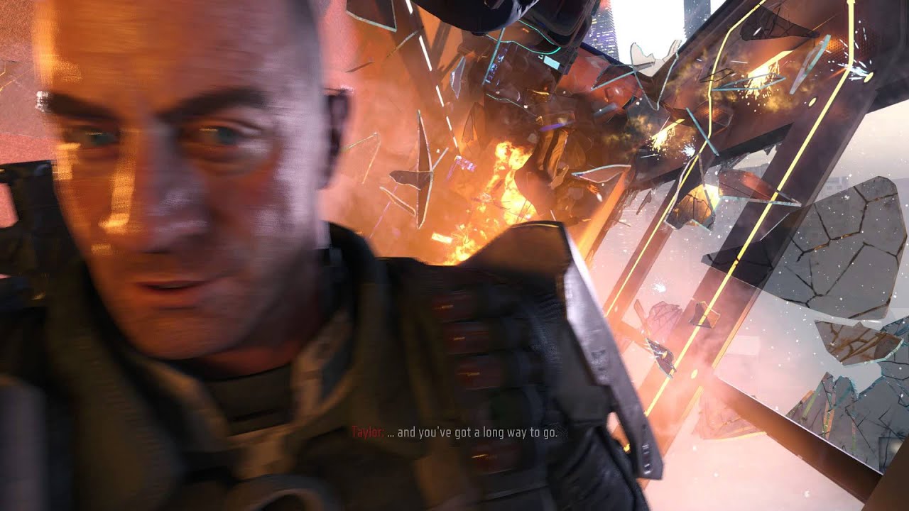 Call of Duty Black Ops lll New World John Taylor Commuter Train