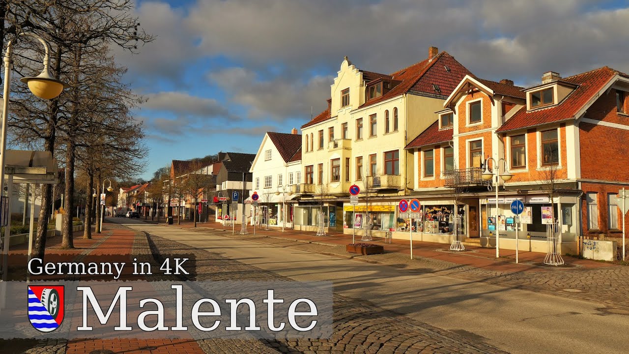 【4K】 Malente | Video Walk Around the Famous Kneipp and Climatic Health Resort