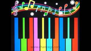 Interactive floor projection display with Piano effect for Indian events