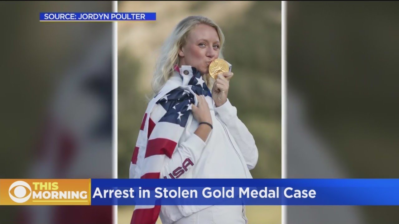 Arrest made in stolen Olympic Gold Medal case - YouTube