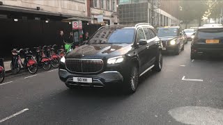 Bounce! HYDRAULICS On Mercedes Maybach GLS 600 Luxury SUV In London! | Car Spotting Luxury Cars