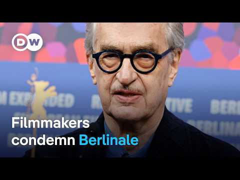 Filmmakers condemn Berlinale film festival for 'silence' over Gaza | DW News

More than 80 actors, directors, and writers who are current or former participants of the Berlinale, Germany&rsquo;s Berlin International Film Festival, have signed an open letter criticizing the organization for its &ldquo;institutional silence&rdquo; and &ldquo;censorship&rdquo; regarding the war in Gaza.
The letter was issued in response to comments by the head of this year&rsquo;s festival jury, German filmmaker Wim Wenders, who last week addressed a journalist&rsquo;s question about the festival&rsquo;s lack of a public statement on Gaza by saying that the festival &ldquo;should stay out of politics.

#Filmmakers #condemn #Berlinale #film #festival