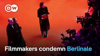 Filmmakers condemn Berlinale film festival for 'silence' over Gaza | DW News