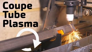 COUPER DU TUBE avec son découpeur plasma cnc