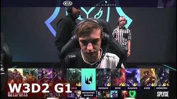 G2 eSports vs Splyce | Week 3 Day 2 of S9 LEC Spring 2019 (ex-EULCS) | G2 vs SPY W3D2