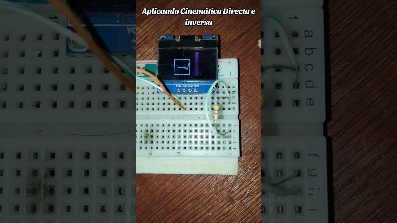 CH32V003; "brazo robótico" con 2GDL.#programming #engineering #microcontrollers