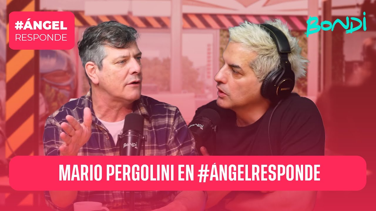 ENTREVISTA A MARIO PERGOLINI EN #ÁNGELRESPONDE