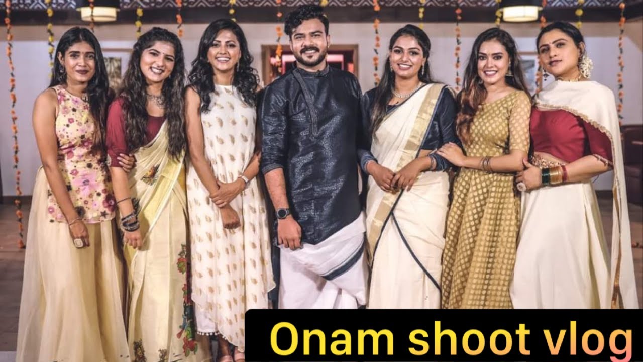 Onam celebration| Oru kunji onam shoot vlog| Mithuvigil | Mytipsmyownstyle |