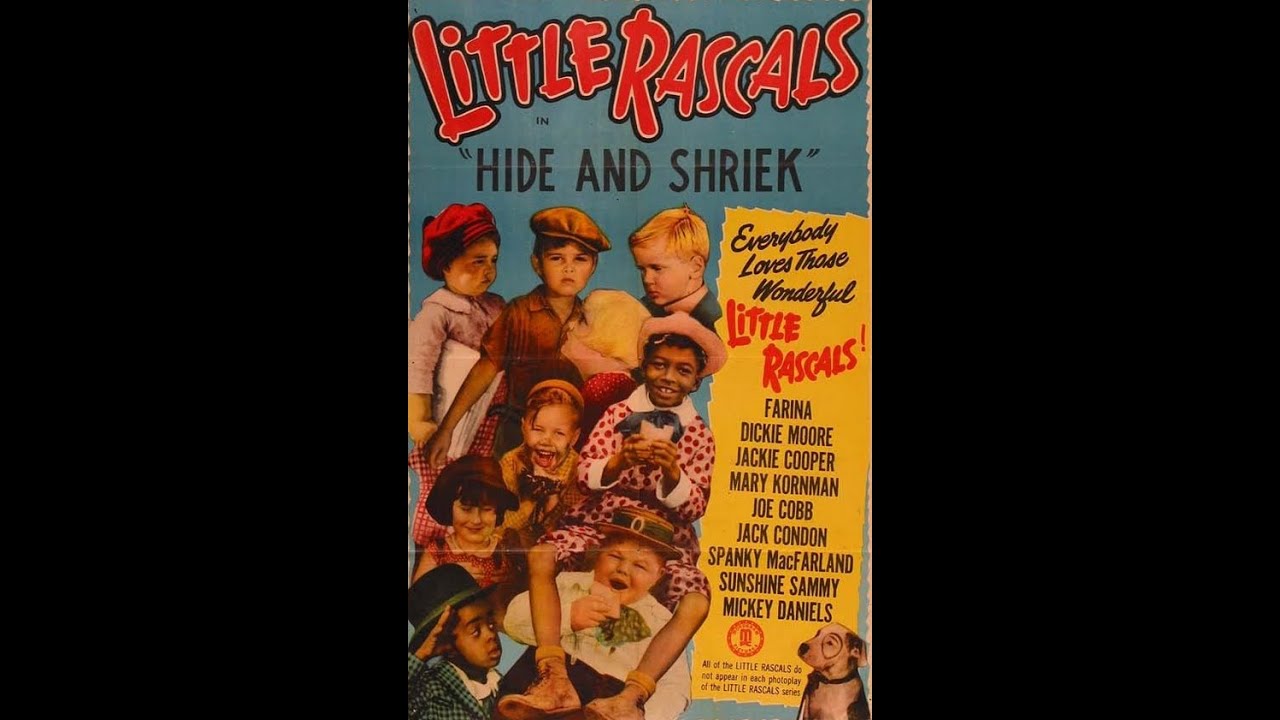 The Little Rascals Our Gang - Hide And Shriek - 1938 - Colorized - YouTube