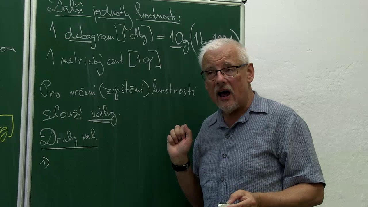 Fyzika - 6. ročník - Hmotnost