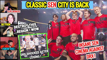 Valorant Streamers & Pros Reacts to Sentinels Shows INSANE Performance Against DRX in VCT Champions