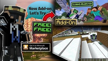 New Add-on Ice Cube Claim Adjuster 😄|Minecraft Pocket Edition😀