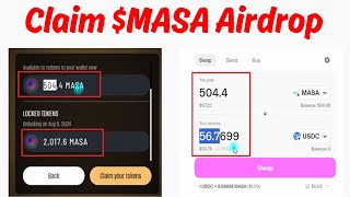 Claim $MASA Airdrop | Allhamdullilah $286 Dollar Profit Resimi