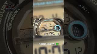 Coastal Workers Swear By This Tide Graph Feature #GShock #BlueCollarWrist #ToolWatch