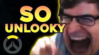THE ULTIMATE UNLUCKY MONTAGE In Overwatch 1 : ChipSa