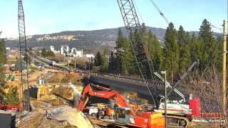 Sullivan West Bridge Reconstruction Time-lapse Video