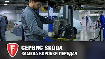 Замена коробки передач DSG на автомобиле SKODA - FAVORIT MOTORS