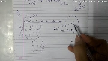 Chapter 10 Exercise 10.2 (Q6 Q7) CIRCLES || NCERT || Maths class 10