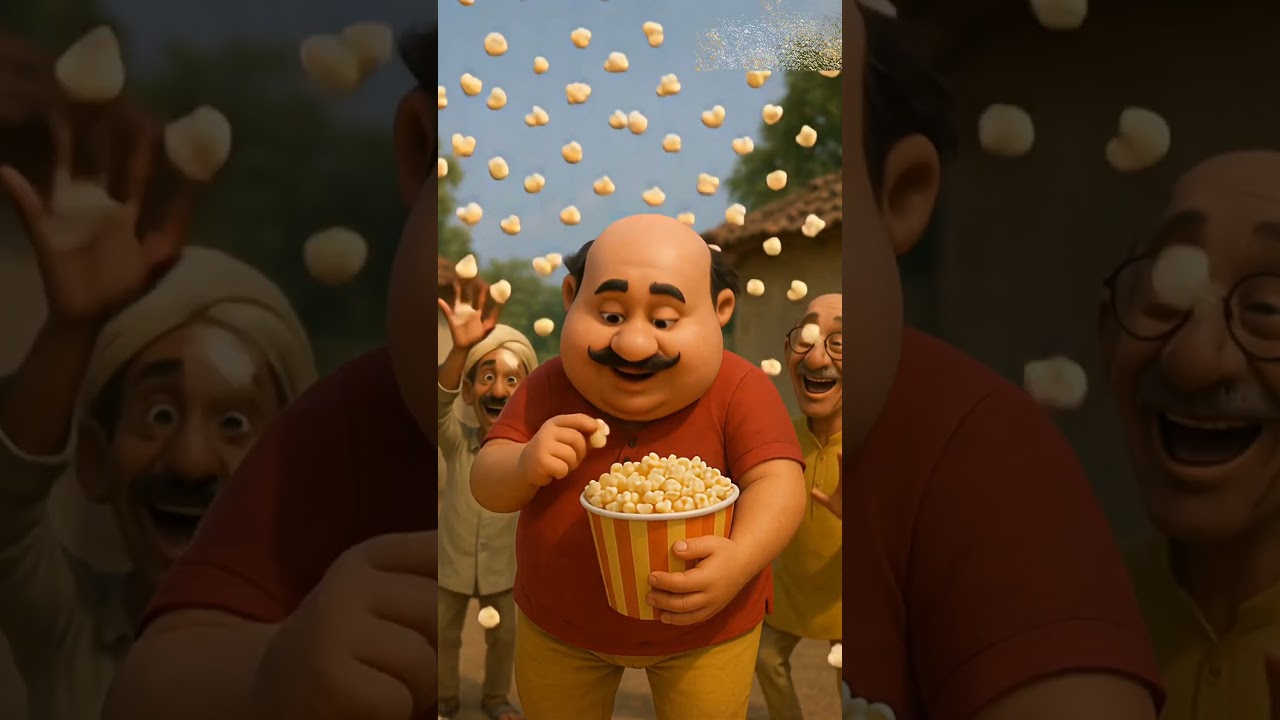 Motu Patlu’s AMAZING Inventions for Villagers | Funny Cartoon #shorts  #motupatlu #hindicartoon