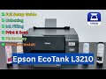 Epson EcoTank L3210: Full Setup Guide (Unboxing, Ink, Print, Scan, Copy) | Sinhala 2025